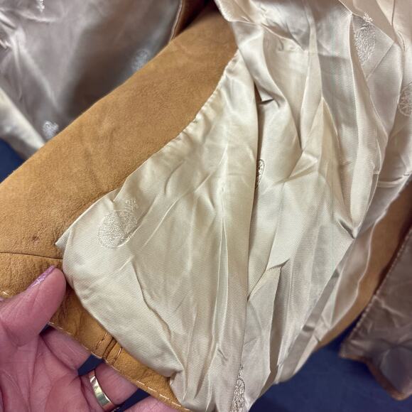 Vintage 1960's Wilson's House of Suede and Leather Blazer Size Men's 36L Western - Picture 5 of 11